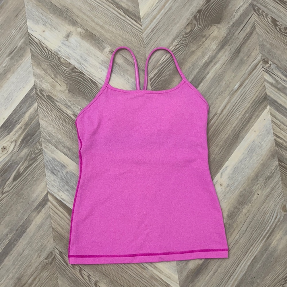 Lululemon Hot Pink Tank Top